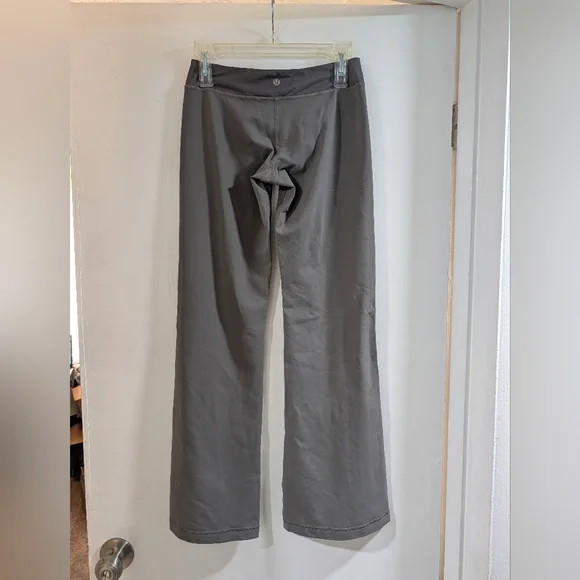 lululemon athletica Gray Flare Yoga Pants - Picture 2 of 4